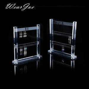 Acrylic Drop Earrings Display Stand Organizer Rack