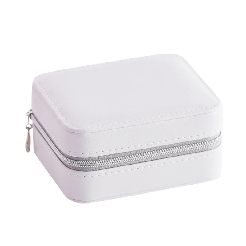 Women's Mini Stud Earrings Ring Jewelry Box Makeup Organizer