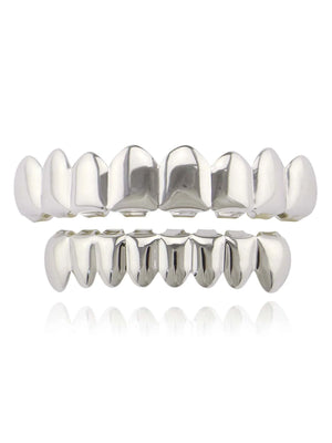 Halloween Mouth Grills Copper Plated Tooth Caps for Cosplay