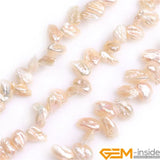 Natural Reborn Keshi Freshwater Pearls DIY Beads Strand 15 Inch