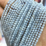 Faceted 4mm Natural Agat Turquose Apatite Beads 90pcs/lot
