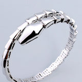Snake Shaped Bangle Bracelet Women Jewelry
