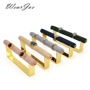 Metal Finger Rings Display Rack Stand Jewelry Organizer