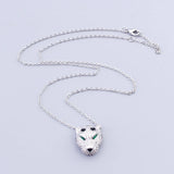 High Leopard Earrings Necklace Set Holiday Gift