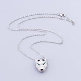High Leopard Earrings Necklace Set Holiday Gift