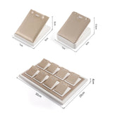 Leather Pendant Necklace Display Holder Stand Storage Organizer