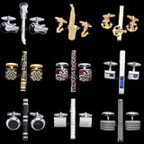 Saxophone Tie Clip Cufflinks Set Music Accessory Gift