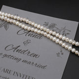 100% Freshwater Pearl Beads Round Loose Pearls 5-6mm