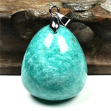 Natural Amazonite Pendant Jewelry For Women Men Healing Love Gift