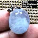 Natural Aquamarine Pendant Jewelry For Woman Lady Man Gift