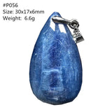 Natural Kyanite Crystal Necklace Pendant Jewelry For Woman
