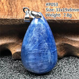 Natural Kyanite Crystal Necklace Pendant Jewelry For Woman