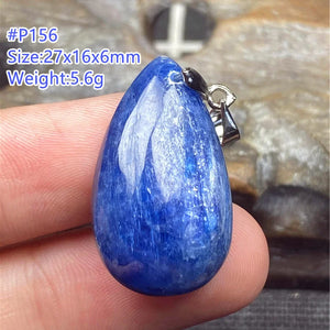 Natural Kyanite Crystal Pendant Jewelry Water Drop Stone AAAAA