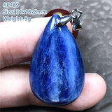 Natural Kyanite Pendant Healing Gift Reiki Crystal Beads Cat Eye Stone Silver