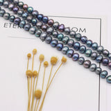 Natural Freshwater Pearl Spacer Pearls for Jewelry Making DIY