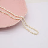 White Freshwater Pearl Beads for Jewelry Making 10mm