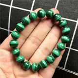 Natural Green Malachite Chrysocolla Bracelet 8mm 10mm12mm