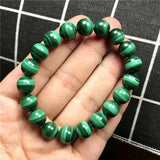 Natural Green Malachite Chrysocolla Bracelet 8mm 10mm12mm