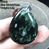 Natural Green Seraphinite Pendant For Women Men