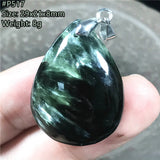 Natural Green Seraphinite Rare Crystal Pendant For Women Lady Men