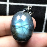 Labradorite Pendant Jewelry For Woman Man Silver Moonstone Gemstone AAAAA