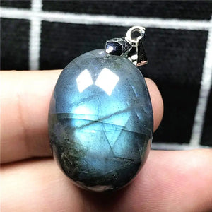 Labradorite Pendant Jewelry For Woman Man Silver Moonstone Gemstone AAAAA
