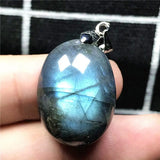 Labradorite Pendant Jewelry For Woman Man Silver Moonstone Gemstone AAAAA