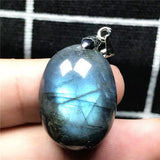 Labradorite Pendant Jewelry For Woman Man Silver Moonstone Gemstone AAAAA