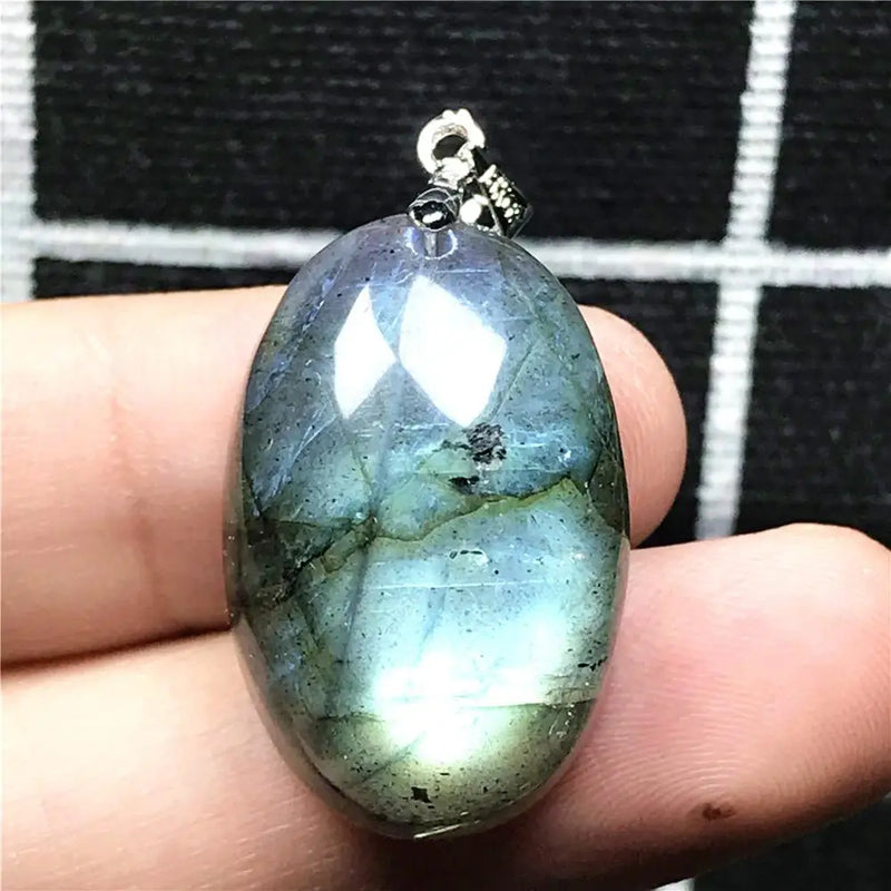 Labradorite Pendant Jewelry Silver Moonstone Gemstone AAAAA