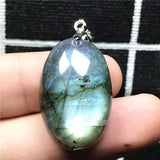 Labradorite Pendant Jewelry Silver Moonstone Gemstone AAAAA