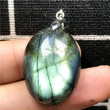 Labradorite Pendant Yellow Light Crystal Moonstone Gemstone AAAAA