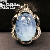 Ocean Aquamarine Beads Pendant Jewelry Reiki Crystal Stone