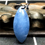 Ocean Aquamarine Necklace Pendant For Woman Man Silver Jewelry AAAAA