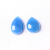 Ocean Aquamarine Pendant Crystal Stone 25x15mm Beads Reiki Gemstone