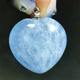 Natural Ocean Aquamarine Pendant 925 Silver Jewelry AAAAA