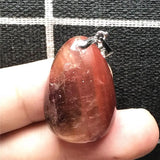Purple Red Auralite 23 Pendant Silver Crystal Jewelry
