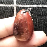 Purple Red Auralite 23 Pendant Silver Crystal Jewelry