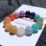 Mixed Stone Chalcedony Lapis Amazonite Agate Beads Bracelet 10mm 12mm 14mm