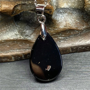 Natural Red Garnet Pendant Jewelry Healing Crystal 925 Silver