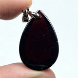 Natural Red Garnet Pendant Healing Stone
