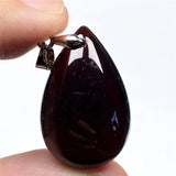 Natural Red Garnet Pendant Healing Stone