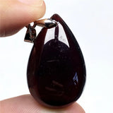 Natural Red Garnet Pendant Healing Stone