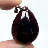Natural Red Garnet Pendant Jewelry Healing Love Stone