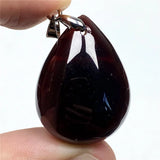 Natural Red Garnet Pendant Jewelry Healing Love Stone