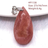 Natural Red Rhodochrosite Pendant For Women Men Argentina