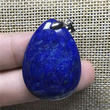 Natural Lapis Lazuli Pendant 35x25x6mm Gemstone AAAAA