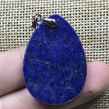 Natural Lapis Lazuli Pendant 35x25x6mm Gemstone AAAAA