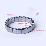 Natural Terahertz Bracelet for Healing Beauty Lucky Crystal Stone Stretch