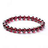 Natural Garnet Bracelet Healing Stone Reiki Gemstone Jewelry