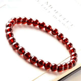 Natural Garnet Bracelet Healing Stone Reiki Gemstone Jewelry